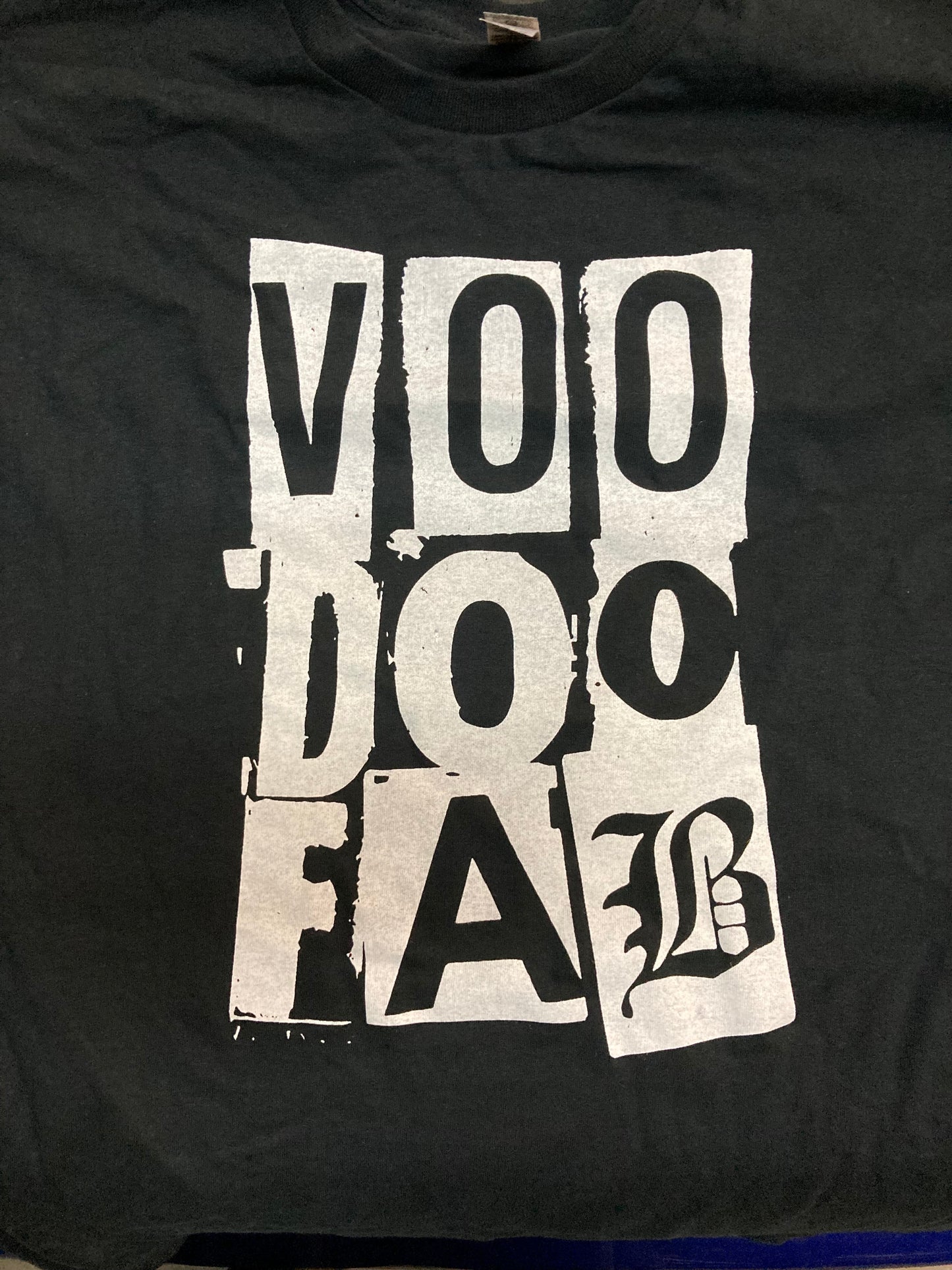 Voodoo Ransom note t shirt